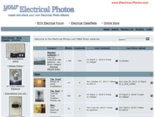 Tablet Screenshot of electricalphotos.licensedelectrician.com